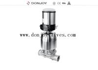 Soupape à diaphragme sanitaire de contrôle de flux, SS316L, DN6-DN100 B2B pour l'usage industriel