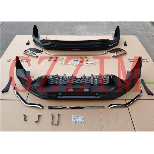 ABS Plastic Front And Rear Bumper Body Kits For Fortuner 2016 - 2021