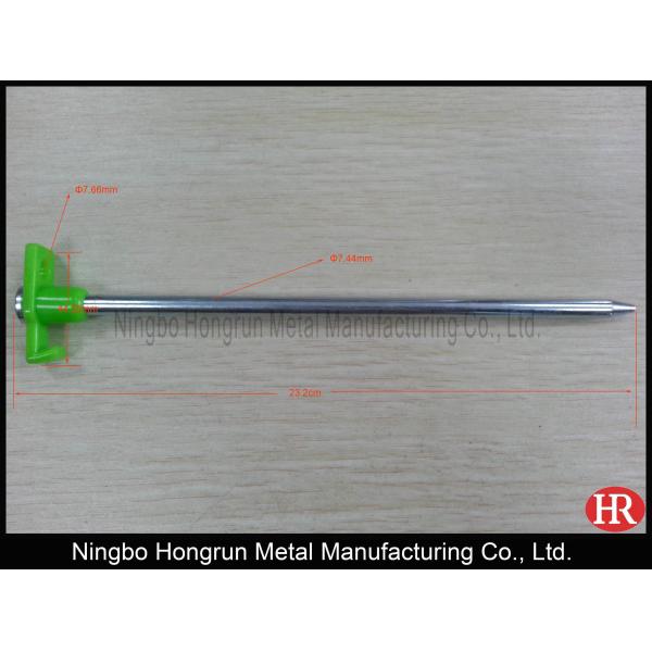 23cm galvanized steel rock pegs