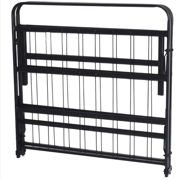 Mail Packing Hotel Furniture Stainless Steel Single Bed for Bunk/Loft Bed Options