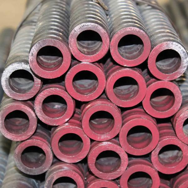 High Strength Threaded Steel Anchor Rods  Self Drilling Hollow Grouting Rock Bolt