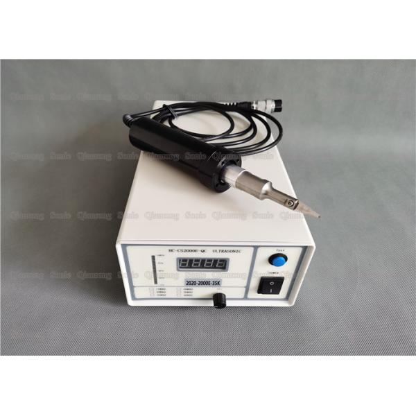 Резец 35Khz пластикового HDPE PP ткани Handheld ультразвуковой