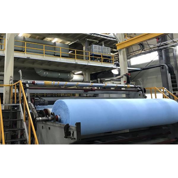 100gsm SMS Non Woven Roll Making Machine For Baby Adult Diapers