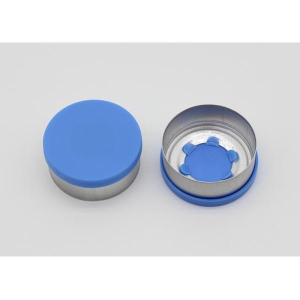 крышки пробирки голубого вливания 32мм целебные с логотипом и размером кольца подгонянными тягой
