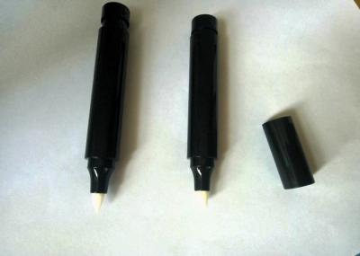 Lápis diferente do lápis de olho do preto do ABS dos estilos com o OEM fácil do uso da ponta da fibra