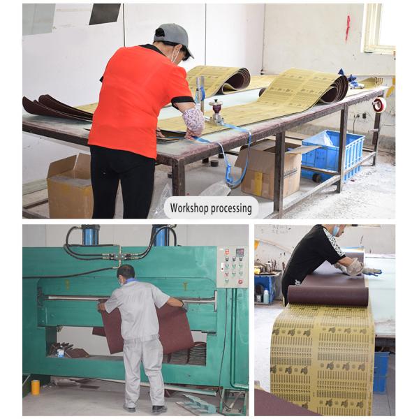 GRD Durable Surface Grinding Wide Belt Sander Sanding Belts Customizable Aluminum Oxide Ceramic Alumina Corundum OEM Support