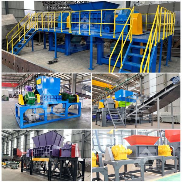 Scrap Cans Scrap Copper Aluminum Radiator Shredder Crusher Machine Aluminum Recycling Machine