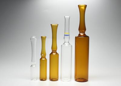 Ampolas de vidro vazias pequenas 1-20 Ml de capacidade para a medicina da injeção