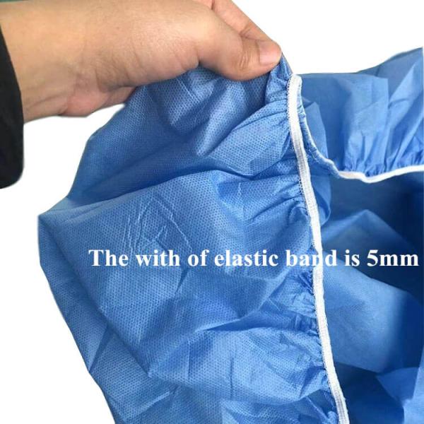 SMS+PE Waterproof Medical Bed Cover For Mattress 2 Layer