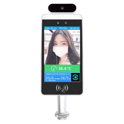 8 Inch AI Face Recognition Thermal Camera Screen Infrared Body Temperature Measurement Device