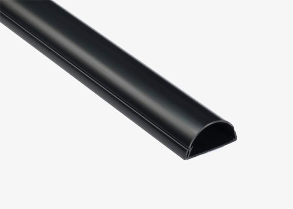 Duct Conduit Ethernet Cable Accessories Semi Circle Self Adhesive Micro PVC Trunking
