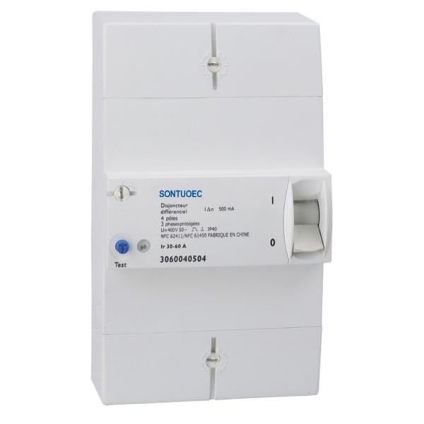 4 автомат защити цепи утечки земли поляка ЭЛКБ, 300мА, участок 440В 500мА ЭЛКБ 3