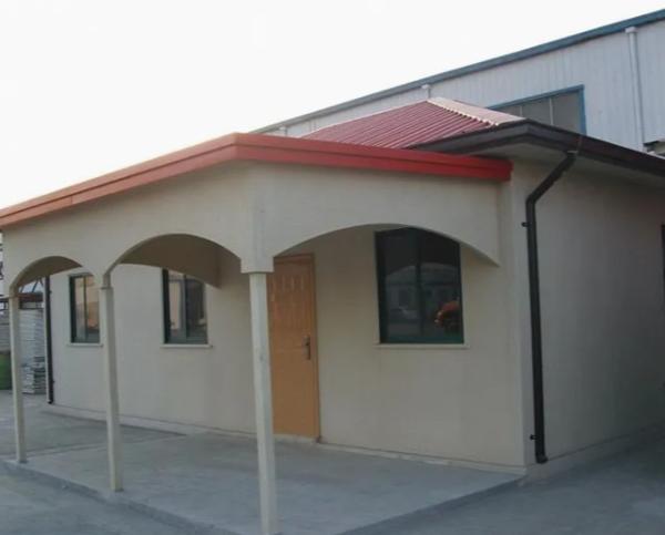 Steel Structure Modular Restroom Buildings Prefabricated Living Family Integrated