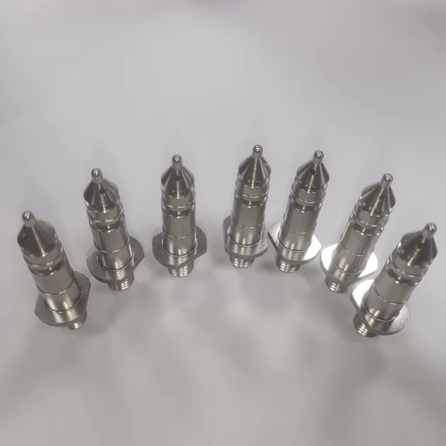 Pièces CNC en acier inoxydable médical pour buses de pulvérisation à axe long