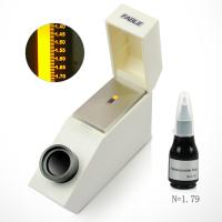 Tabla de acero inoxidable óptica de Gem Refractometer With Polarizing Lens de la joyería