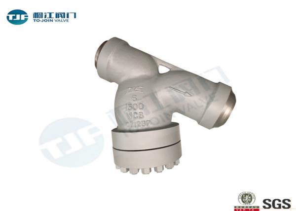 WCB / Cast Steel Y Strainer Valve With Socket Welded And Butt Welded Connection