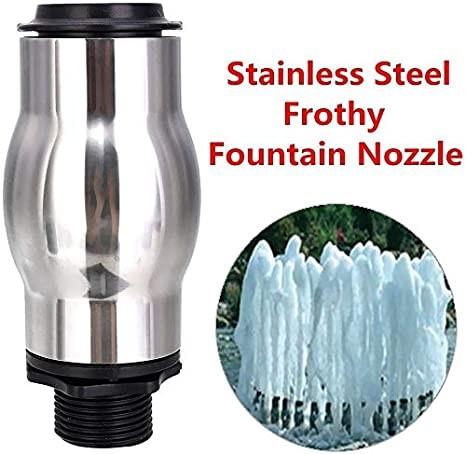 1 fonte de água espumoso plástica de aço inoxidável Jet Nozzle da espuma