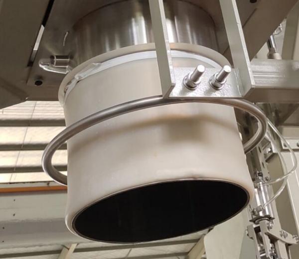 1000 Kg FIBC Ton bag Weighing Packing Machine for Building Material Gravity Feeding 10-40 bags/Hour