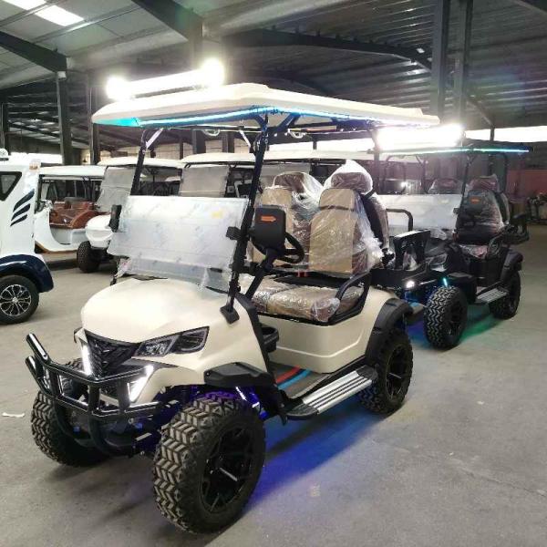 2 + 2 lugares Carrinho de golfe elétrico 4 lugares Casa de luxo McPherson Suspensão preço de fábrica venda