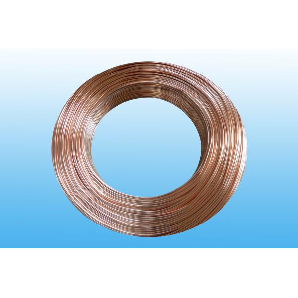 Steel Evaporator Tube 6.35 × 0.65 mm Copper Coated Round Non - Secondary