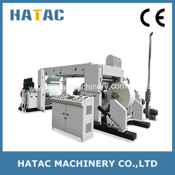 Automate Poly Film Slitting Machine,Surface Rewinding Slitter Machinery,Automatic Paper Roll Slitter Rewinder