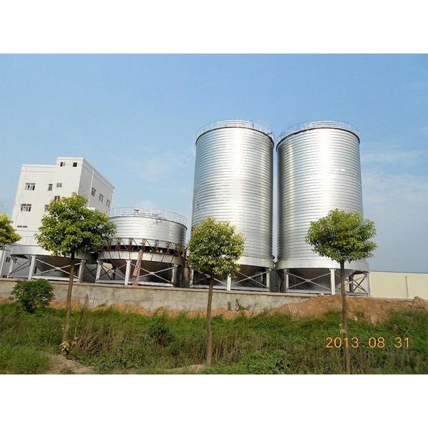 Spiral Design Steel Agricultural Farm Grain Silo Corrosion Resistance Animal Feed Silo