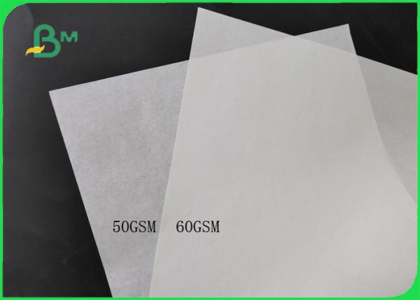 1200MM 30GSM - o PE 10/15GSM branco do papel de envolvimento das batatas fritas 60GSM revestiu