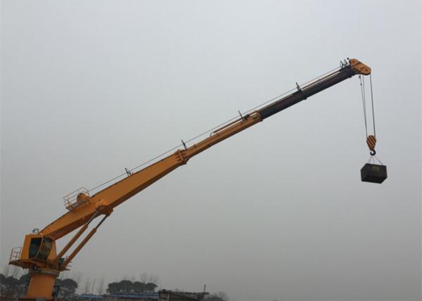 Marine Pedestal Ship Crane with Heavy Duty, Easy Maintenance, Overload Protection