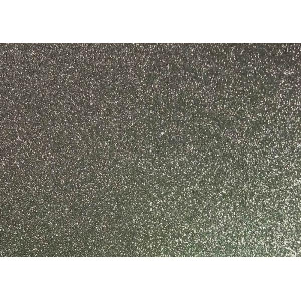 Children ' S Toy Paperboard Silver Glitter Paper / Sparkle Craft Paper For Invitation Card