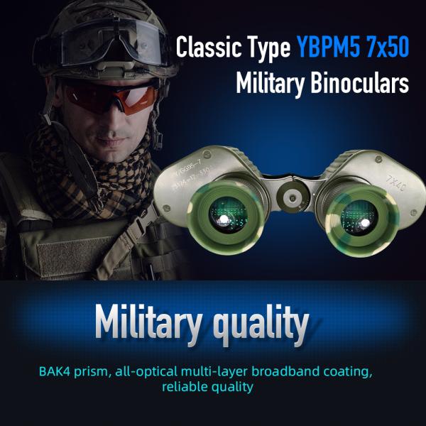 Adults Military Binoculars Waterproof Clear BAK4 Prism FMC Lens For Outdoor