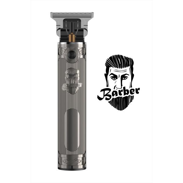 Беспроводная парикмахерская микростриммер для волос Профессиональный нулевой разрыв T-острие Очертания