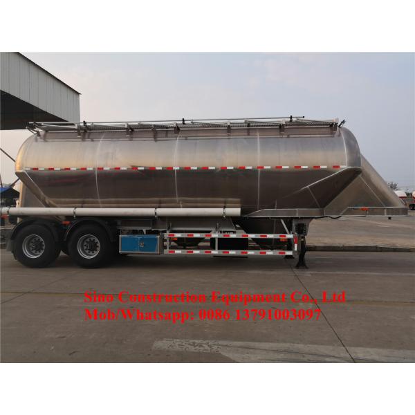 Пластиковая зернистая перехода большая часть плотности трейлера 33m3 Semi средняя