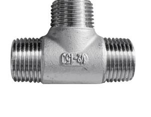 OEM 3/4 Inch Stainless Steel Threaded Reducing Tee For Connection