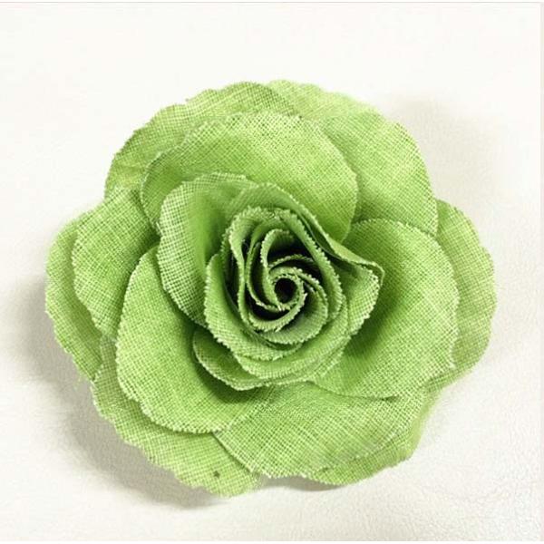 Handmade Fabric Craft Flowers Decorative Colorful For Clothes Decoration