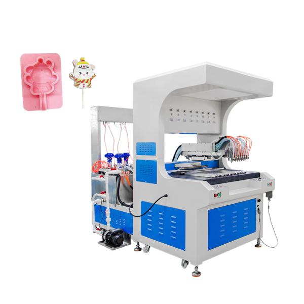 Automatic 8 Colors Chocolate Drip Drop Machine Cake Decorating Machine for Making Ice Cream