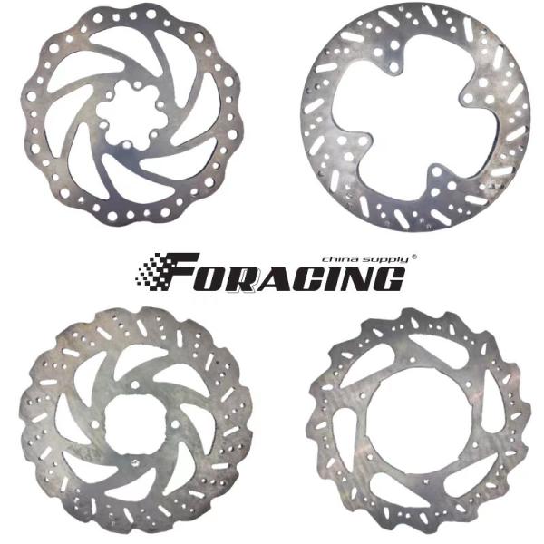 Универсальное титановое заднее положение 250 мм диска ротора тормоза для мотоциклов Kawasaki KX 125 250 KX F 250 KLX R 450