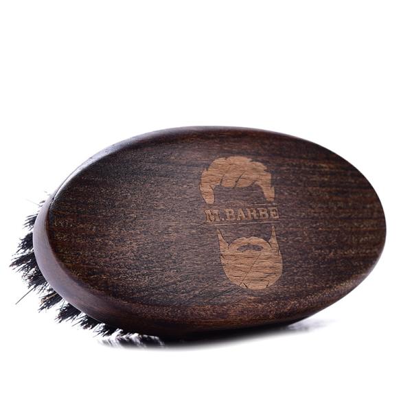 Abeis дерево Большое кабаное бритво бритва для толстой бороды Черный ореховый деревянный ручка