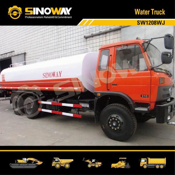 20000 L Construction Dump Truck 6x4 Water Bowser 170 hp Rated Power