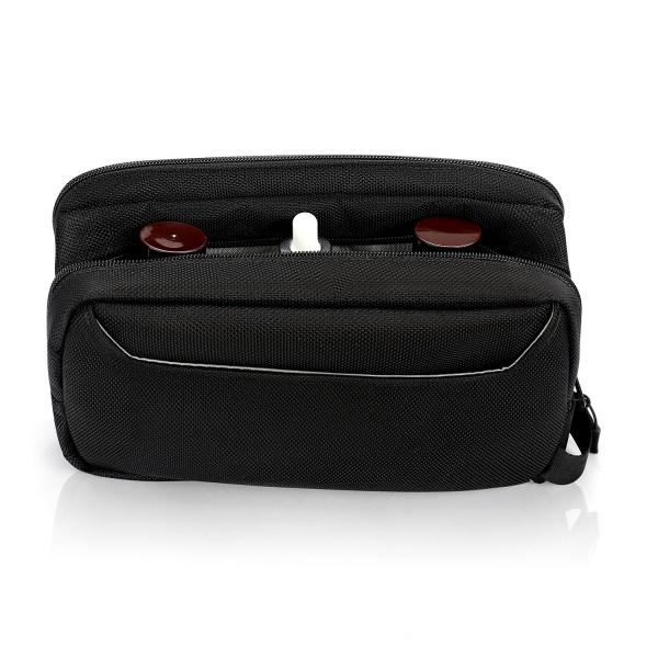 Organisateur de sac de toilette personnalisé de voyage Sac écologique organisateur cosmétique suspendu 3 couches