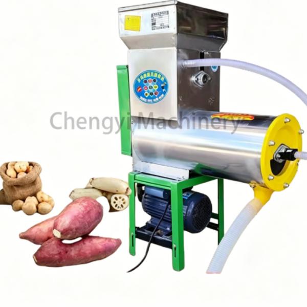 Iron Root Tuber Starch Separator Compact Durable Efficient Tuber Starch Processing Unit