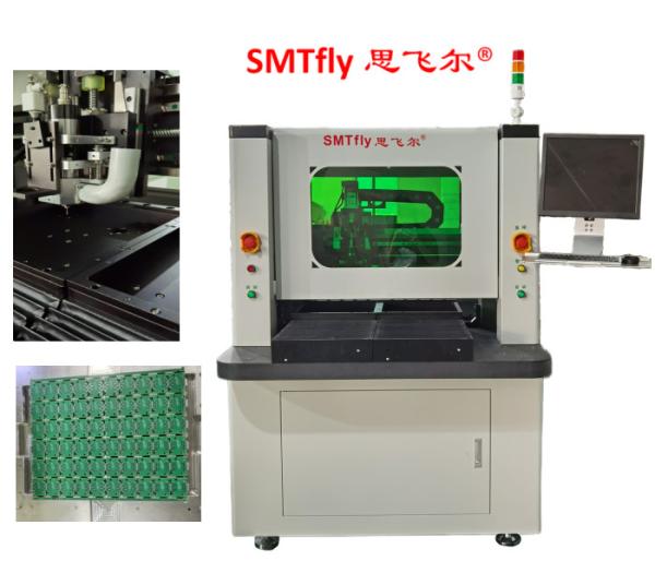 Equipamento do router do PWB de Tab Routed Depaneling com área de funcionamento de 650*500mm