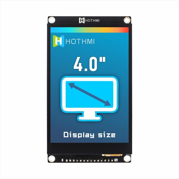 4.0 inch with capacitive touch screen 320x480 dot matrix serial port screen