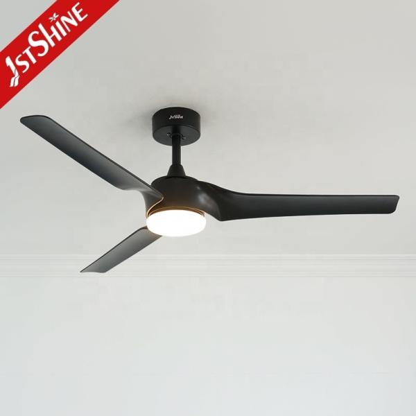 Ventilador de teto LED de alto fluxo de ar 220V Design simples com controle remoto e fonte de luz