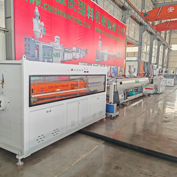 Plastic PVC / UPVC / CPVC Pipe Tube Extrusion Production Line Water Supply Drainage Electrical Conduit Pipe Making Machine Price