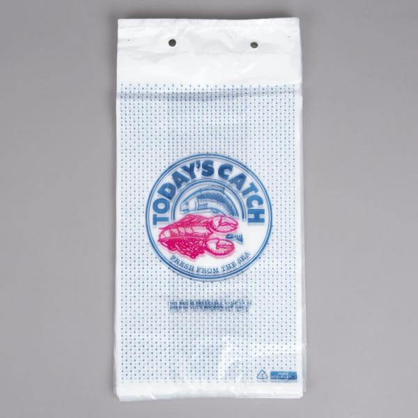 Seafood Clear Plastic Storage Bags , Clear Plastic Food Bags 7