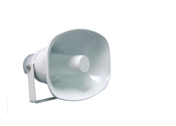 ABS 15W Square Shape IP66 Outdoor Horn Speakers 222*162*232mm Dimension
