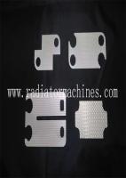 Exchanger de calor personalizable aletas de aluminio máquina para la producción de aletas de enfriador de aceite
