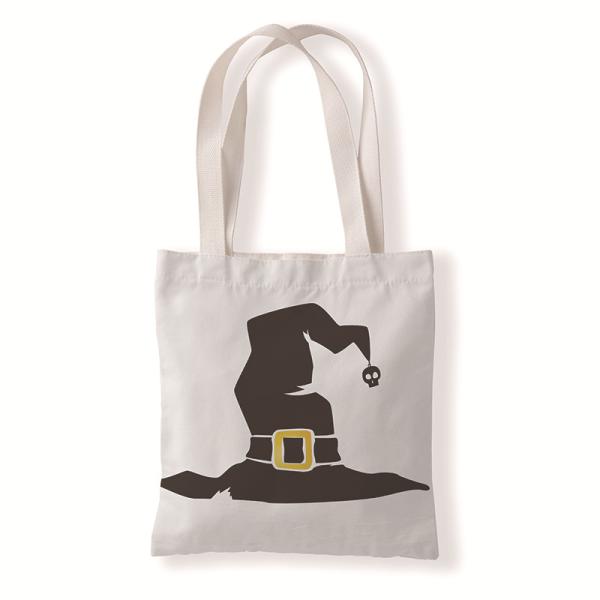 Magic Hat Pumpkin Grimace Ghost Child Halloween Gift Bag Unisex Trick or Treat Bucket
