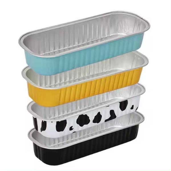 PP Disposable Food Packaging Box for Chocolate Tin Foil Container Microwave Safe