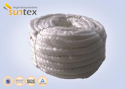 corda resistente ao calor da fibra de vidro 550C para selos de porta Gasketing do forno